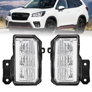 LED Bumper Fog Light Lamp For Subaru Forester 2019 2020 2021 Driver & Passenger - Picture 1 of 20