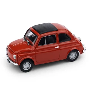 Brumm R475-01 1/43 FIAT 500R TETTO CHIUSO CLOSED 1972 ROSSO CORALLO Model Car - Picture 1 of 6