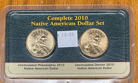 2010 Sacagawea Uncirculated Dollars  ~ P & D Mint ~  Littleton Package Cover