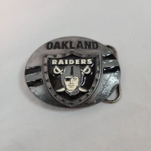 Oakland Las Vegas Raiders  Belt Buckle Ltd Edition 1995 Vintage 2518/10000 NFL - Picture 1 of 6