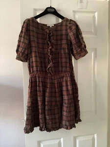 Short dress "Millenium". Size S (generous, underarms 49cm). Length 82 cm. Fabric - Picture 1 of 1