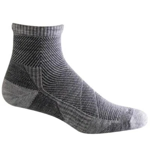 Sockwell Men's Socks Elevate Quarter Compression, Light Grey, M/L SW84M-800-ML - Picture 1 of 1
