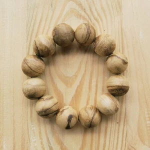 Encantadora pulsera de madera de agar Papúa Aquilaria de 20 mm 12 gramos madera de aloe 12 cuentas #82 - Imagen 1 de 6