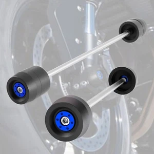 Para Suzuki GSXR600 GSXR750 GSXR1000 Rueda Horquilla Eje Deslizadores Protectores contra Choques - Imagen 1 de 17