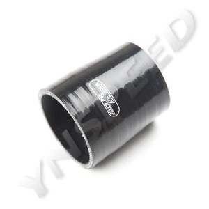 4Ply 4" To 3.75'' Straight Turbo/Intake/Intercooler Silicone Coupler Hose Black - Picture 1 of 7