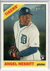 2015 Topps Heritage High Number #508 Angel Nesbitt Tigers NM-MT (RC - Rookie Car