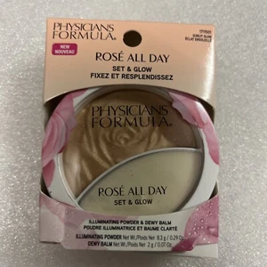 Physicians Formula Rosé All Day Set & Glow Illuminating Powder, Sunlt Glow - Picture 1 of 2
