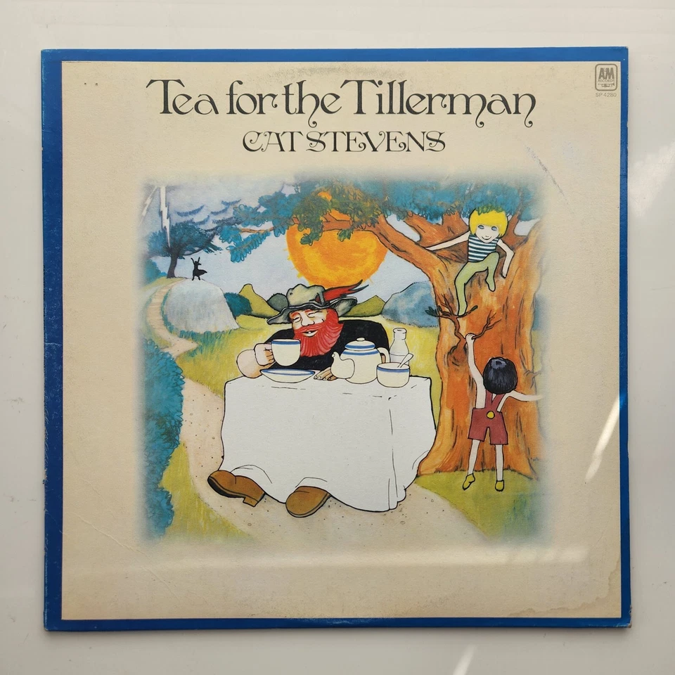 Cat Stevens Tea For The Tillerman Vintage Vinyl Record LP Reissue  - Image 1 of 4