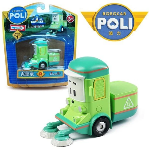 ROBOCAR POLI DIECAST CAR SERIES CLEANY Cover