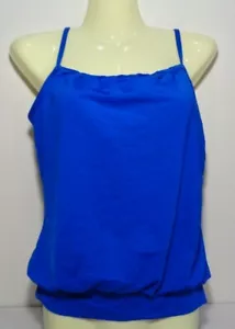 Jantzen Size 10 Blue New Women's Tankini Swim Top Swimwear - Picture 1 of 12