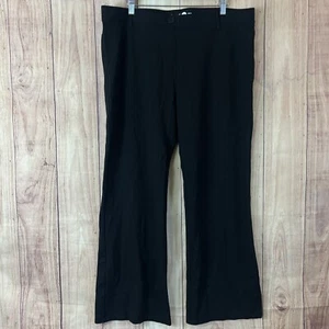 Betabrand Pants Women’s 2XLPetite Black Pull On Yoga Dress Pants Business - Picture 1 of 10
