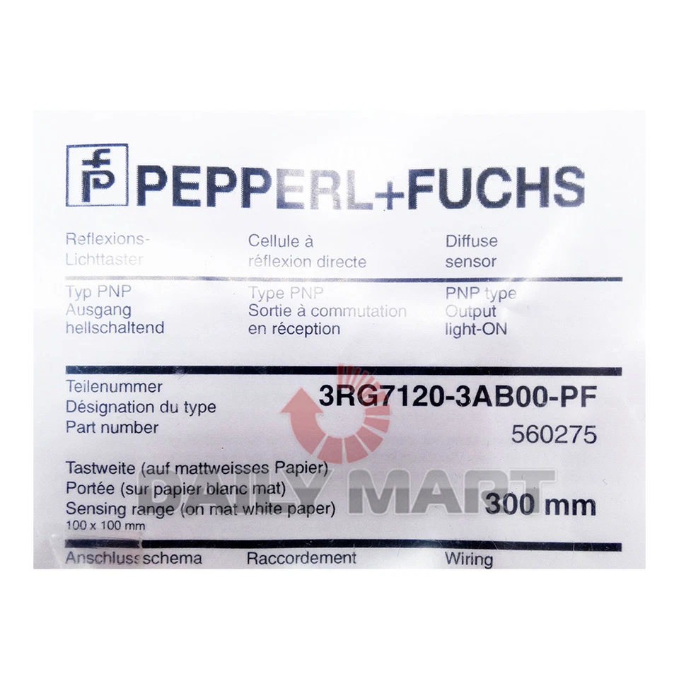 One for Pepperl Fuchs 3rg7120-3ab00-pf 3RG71203AB00PF
