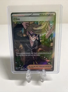 Holo Clive - 227/091 Ultra Rare Paldean Fates Pokemon TCG - Picture 1 of 2