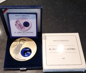 portugal excelent medal of D.Joao De Castro made by: INCM (casa da moeda) - Picture 1 of 4