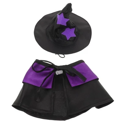  1 Set Disfraz de Gato Vampiro: Perro Bruja Sombrero y Capa Disfraz de Halloween - Mágico Foto 1 de 4