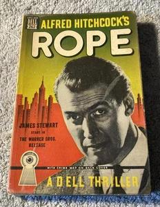 Alfred Hitchcock Rope Paperback Jimmy Stewart 1st Ed 1948 M - Picture 1 of 7