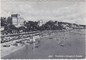 ANZIO - ROMA - PARADISINO E SPIAGGIA DI LEVANTE - VIAGG. 1954 -28053- - Picture 1 of 1