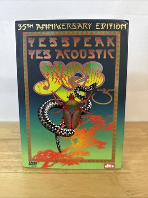 Yes - Acoustic/Yes - Speak (DVD, 2005) with slipcase 35th Anniversary Edition - Image 1 of 4