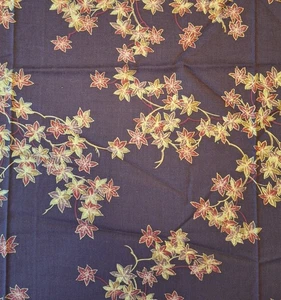 Concord Fabrics Autumn Leaves Quilt Fabric - 18" x 22" - Plum Purple - New - Picture 1 of 2