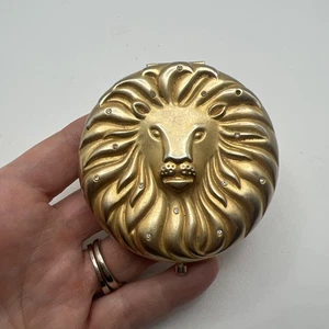 Estee Lauder Leo Zodiac Gold Löwenkristall kompakt - gebraucht - Bild 1 von 8