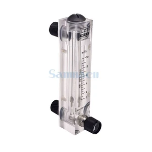 LZM-15T PMMA Gas Flowmeter Air Flow Meter rotameter With Control Valve - Picture 1 of 11