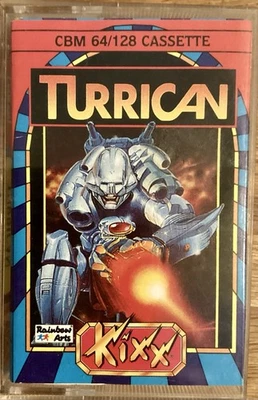 Turrican / C64 Commodore 64 Datasette / Rainbow Arts / Getestet 💾✅ - Bild 1 von 4