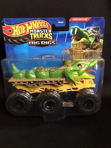 Hot Wheels Monster Trucks Big Rigs Jaula Sonajero 1/64 Serpiente - Imagen 1 de 4