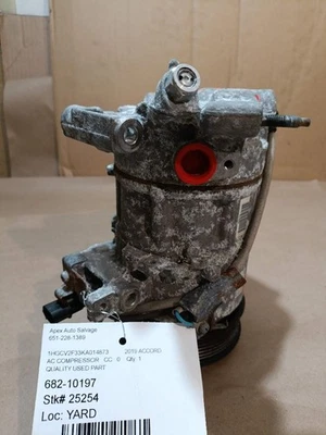 AC Compressor Turbo Fits 18-22 ACCORD 292118 - Image 1 of 4