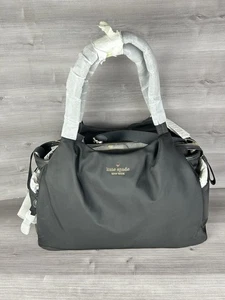 Kate Spade NY Chelsea Baby Diaper Bag Tote in Black w/Changing Pad + Dust BAG - Picture 1 of 12