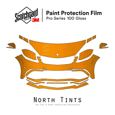 Mercedes Benz GLE63 2015-2019 3M PRO Series PreCut Paint Film Clear Bra PPF Kit - Image 1 of 4