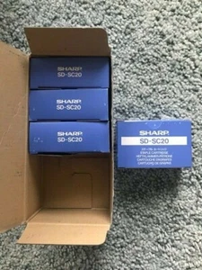 SHARP SD-SC20 Heftpatronen - Packung mit 4 Kartons - Bild 1 von 2