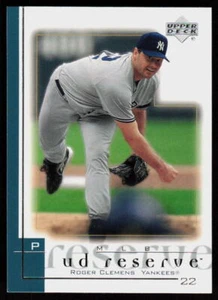 2001 UD Reserve Roger Clemens #79 BASEBALL New York Yankees - Picture 1 of 2