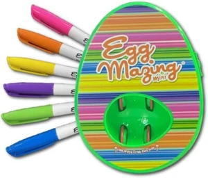 Easter Egg Decorator Kit with Spinner & Markers – Fun DIY Easter Craft Set - Picture 1 of 7