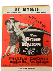 FRED ASTAIRE 1937 PARTITURAS The Band Wagon 'By Myself' Xlnt Cyd Charisse - Imagen 1 de 6