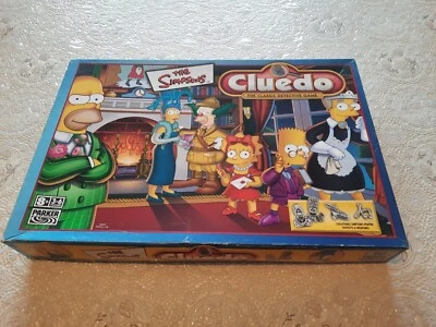 The Simpsons Cluedo Board Game Parker Brothers 2005 - Image 1 of 4