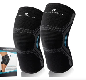 Par de rodilleras de compresión unisex KINETIC EVOLUTION talla S *NUEVAS* - Imagen 1 de 1