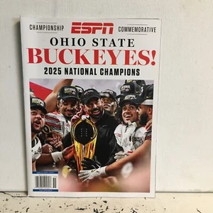 Revista ESPN Ohio State Buckeyes 2025 Campeonato Edición Conmemorativa - Imagen 1 de 11