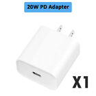 20w Usb Type C Power Adapter Lot Fast Charger Cube Block For Iphone Ipad Android