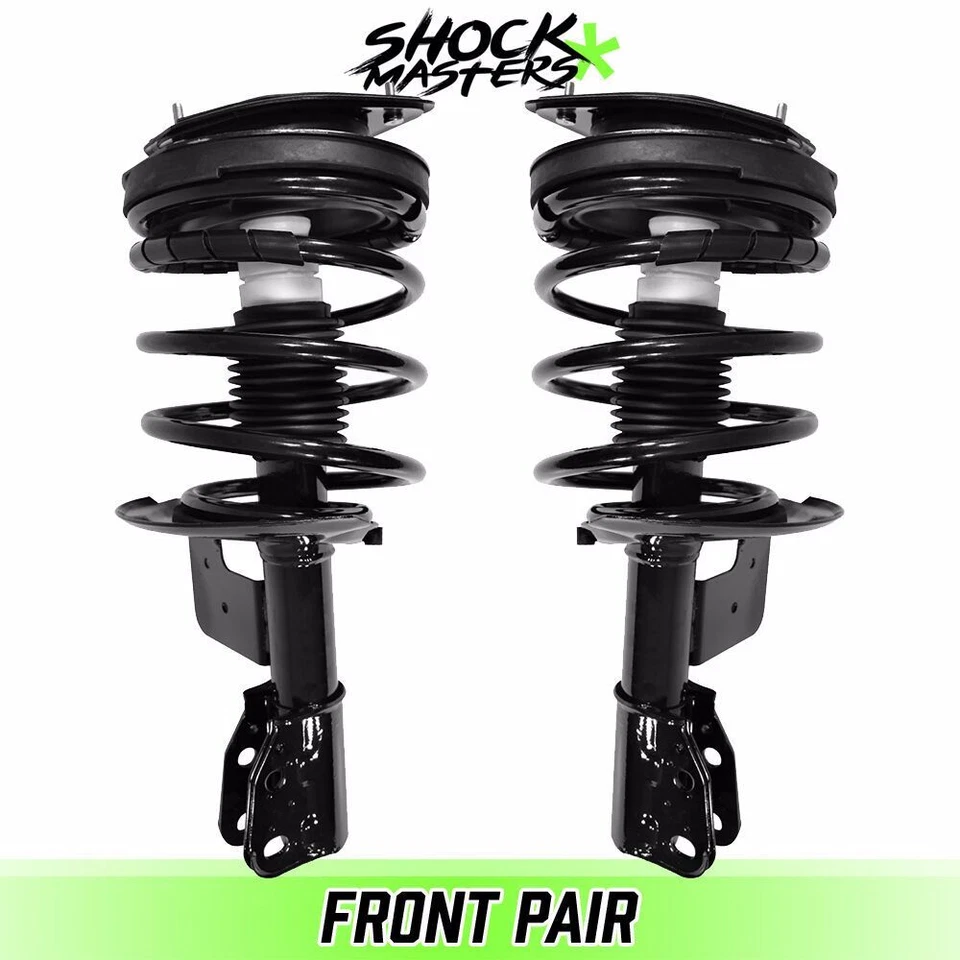 Front Pair Complete Struts Coil Springs for 1986-1990 Buick LeSabre — 第 1/4 张图片