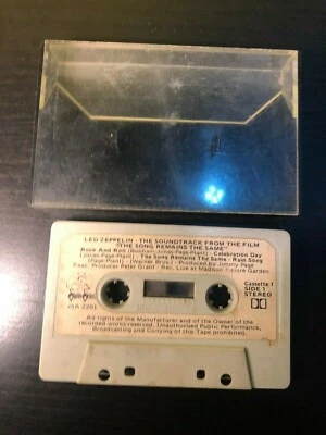 🎵 Led Zeppelin Soundtrack From The Film, The Song Remains The Same Cassette 🎵 - Image 1 of 2