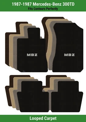 Lloyd Classic Loop Front & Rear Mats for '87 Mercedes-Benz 300TD w/MBZ Applique - Image 1 of 4