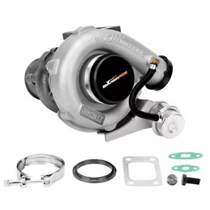 T04E T3/T4.63A/R Billet Turbo Turbocharger Compressor Internal Wastegate 420+2z - Picture 1 of 10