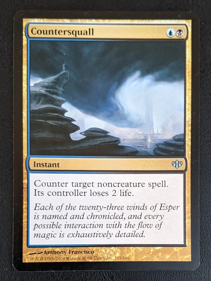 1 x Countersquall - Conflux - MTG Magic the Gathering - Gold - Image 1 of 2