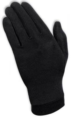 Held Unterzieh Handschuhe aus reiner Seide super Temperaturregulierung schwarz  - Bild 1 von 3