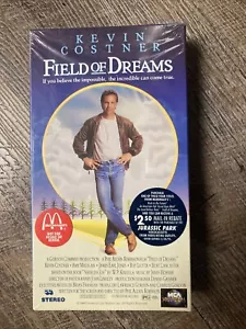 Field of Dreams VHS 1989 New Sealed Promo VHS McDonald’s MCA Universal Video - Picture 1 of 8