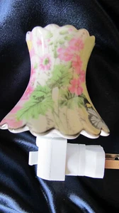 Luz nocturna de porcelana pintada a mano... jardín... única en su clase... ¡dulces sueños! - Imagen 1 de 1