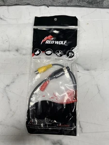 4PIN Connector to RCA Female DC Power Male Adapter Cable For Rear View Camera - Picture 1 of 4