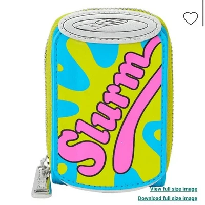 Acordeón Loungefly WonderCon Edición Limitada Futurama Slurm Brillo Cremallera Alrededor Foto 1 de 4