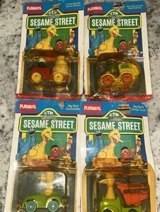 1986 Sesamstraße Playskool Big Bird Oscar Krümelmonster Druckguss Autos Lot: 4 - Bild 1 von 7