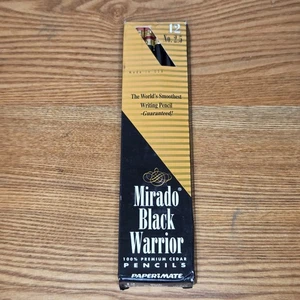 Mirado Black Warrior Pencils *Missing One* 12 Count Cedar No 2.5 Sanford 02255 - Picture 1 of 7